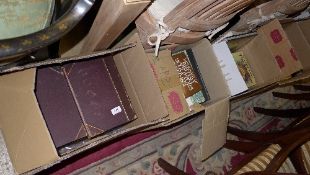 A collection of art reference books and