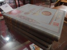 A set of books The life of Queen Victoria in five volumes