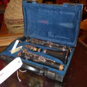 A buffet crampon cased clarinet