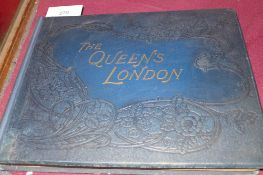 A Victorian Queen's London book of many interesting black and white photographs