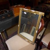 A late Regency giltwood pier mirror (a/f)