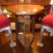 A large C19th English brass candlestick