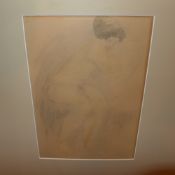 A sepia and wash in the manner of August