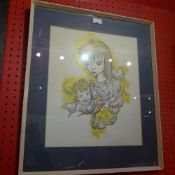 A Fay Pomerance limited edition lithogra