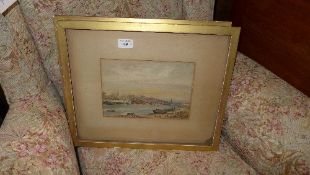 A C19th watercolour Gorleston Yarmouth a