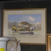 An early boxed toy model of a Tigermoth