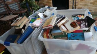A large collection of various books