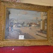 A F. Luigini oil on canvas titled 