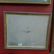 A Charles Prosper Sainton print framed a