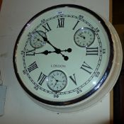 A time zone wall clock