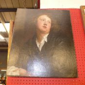 An early C18th oil on canvas portrait of