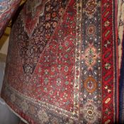 An extremely fine North West Persian Bidjar rug 220 x 135 cm bearing central pendant medallion