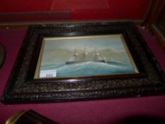 An original watercolour of HMS Hercules