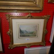 A Continental School watercolour circa 1