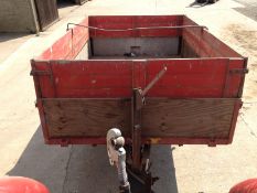 Tye Trailer - Hydraulic Tipping. Location Knottingley, Yorkshire.