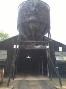 Out Load Silo Hopper 26 Tonne Capacity. Location Wigton, Cumbria.