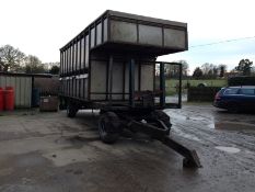 Flat Bed Trailer with demountable Cattle Float - Location - Dereham, Norfolk