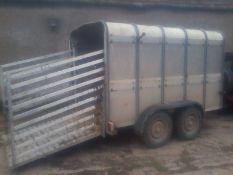 1997 Ifor Williams 10ft Livestock Trailer. Wigton, Cumbria.