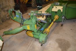 Krone AM 243CV Mower conditioner. Location Oakham, Rutland