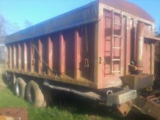 1979 Seadyke Freight 18 Tonne Blower Trailer. Location Wigton, Cumbria.
