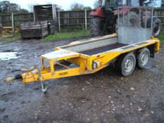 Ifor Williams GX84 Plant Trailer. Location Stalham, Norfolk.