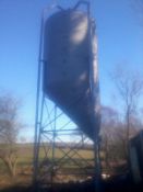 Collison 16 Tonne High Discharge Feed Silo. Location Wigton, Cumbria.