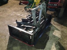 Reversible Galvanised Yard Scraper - Location - Dereham, Norfolk