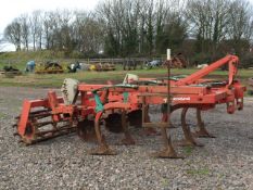 Kverneland 3 metre 7 leg Combi Cultivator. Location Market Drayton, Shropshire