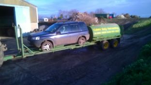 Low Loader 3000ltr Bowser - Location Happisburgh, Norfolk