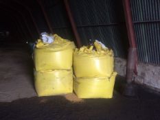 17 Half a Tonne Bags of Small Mustard Seed. NO VAT. Location Marsh, Cambridgeshire.