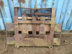 Side Shift Plate for Sanderson Rough Terrain Forklift - Location - Holt, Norfolk