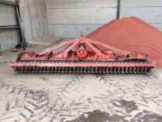 Kuhn 4m Power Harrow. Location Knottingley, Yorkshire.