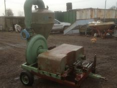 Grain Sucker Blower. NO VAT. Location Reading, Berkshire.