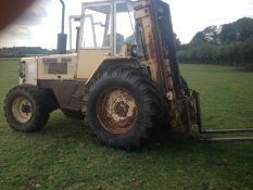 Sanderson SB50 4 x 4 Forklift. NO VAT. Location Reading, Berkshire.