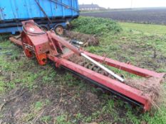 Tailor made 6m Steering Front Press, hydraulic folding with flexicoil roller.