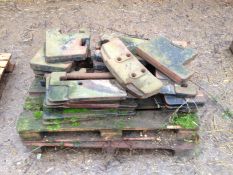 Set of Case front weights & misc Spares