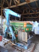 Amazone ZAM Z500 profi fertiliser spreader, Year: 2004