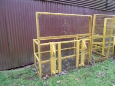 Safety Cage with JCB Brackets