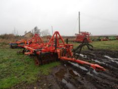 Quvoigne Tine Master TM32 hydraulic folding cultivator, Year: 2001