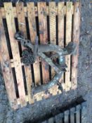 3 point linkage TE20 weight transfer bar (very rare)