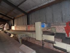DC Engineering 10m x 1m conveyor. Year: 2008