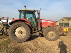 Massey Ferguson 6499 Dyna 6, 4WD Tractor, Reg: AY58 CTZ