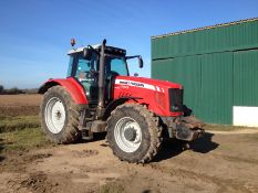 Massey Ferguson 7495, 4WD Tractor, Reg: AY11 CCJ Year 2011
