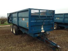 AS Marston 14 Tonne Grain Trailer, Year: 1998