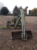 Back Hoe from Muir Hill loading shovel.