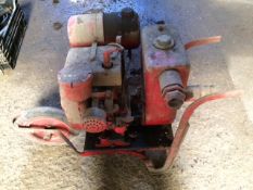 Villiers Petrol Engine No. 151765 Mark C25.04 with a Pegson pump type 2B3V serial No. A67863