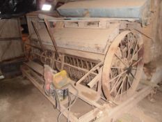 Vintage Penny Porter Grass Drill, 10ft