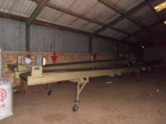 DC Engineering 10m x 1m conveyor, Year: 2008