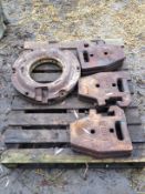 Quantity of Ford wheel weights and front end weights