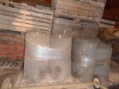 2 x pallets of used chicken wire